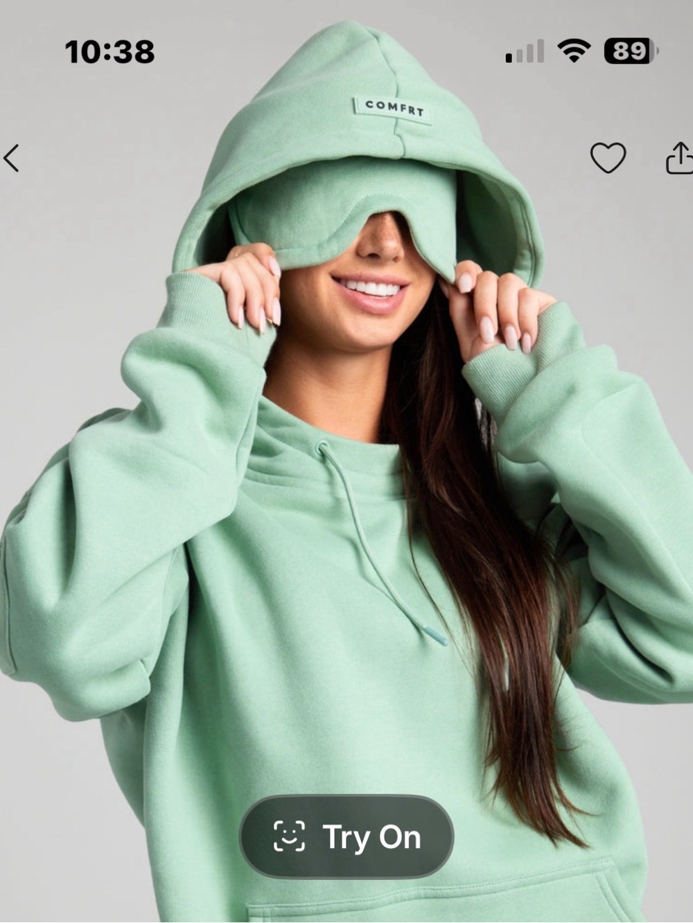 Comfrt Airplane Mode Hoodie in Aloe